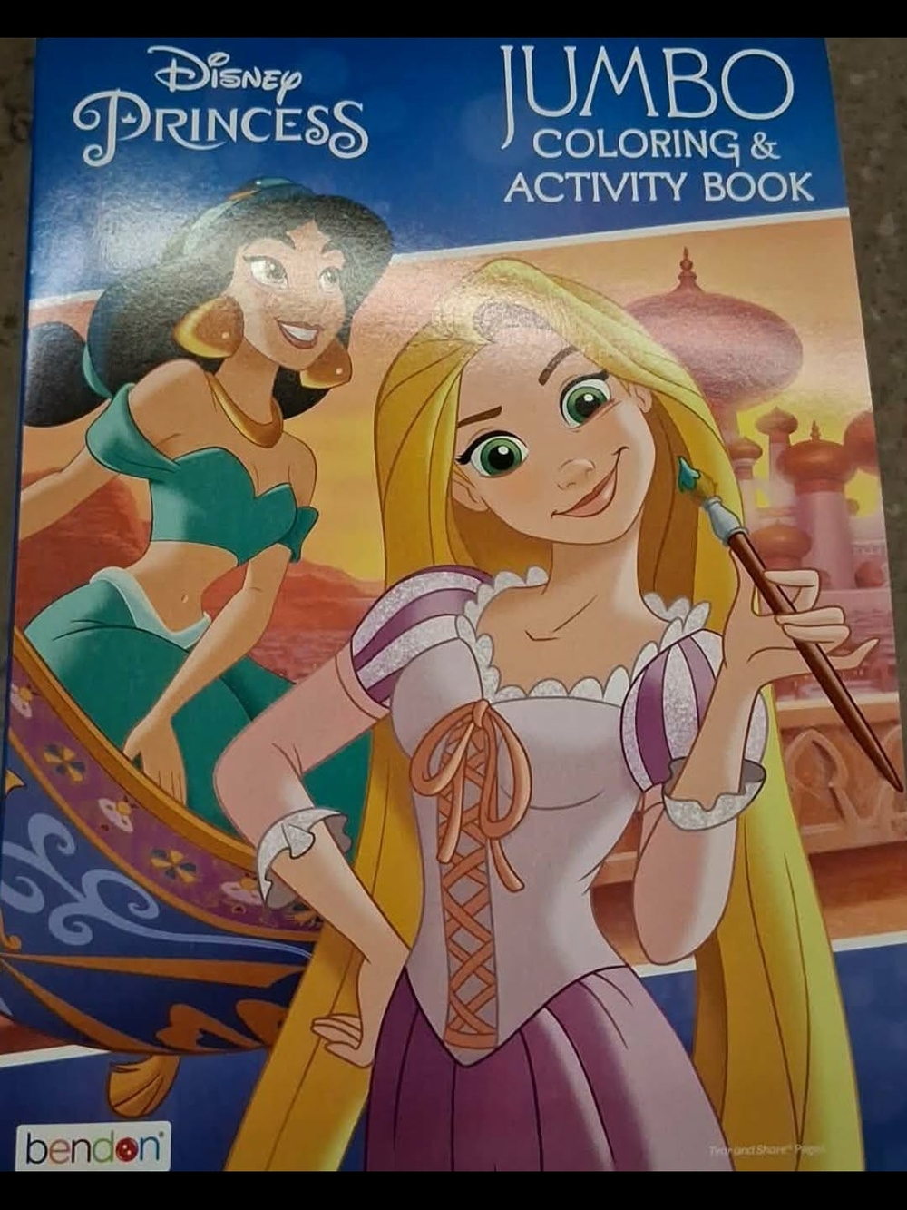 New Disney Princess Coloring & Activity Book